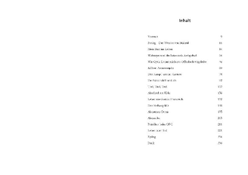 Buchcover und Innenansicht für das Buch: Meine zwei Leben