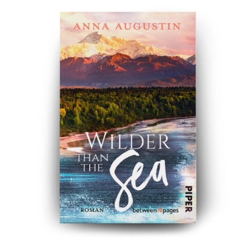 Buchcover und Innenansicht für das Buch: Wilder than the Sea