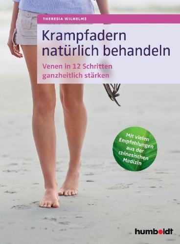 Buchcover und Innenansicht für das Buch: Krampfadern natürlich behandeln