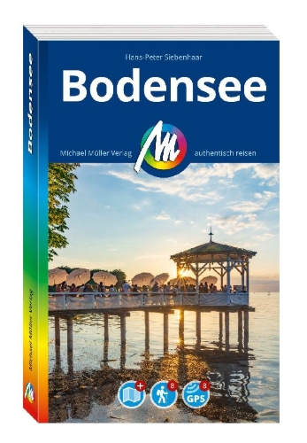 Buchcover und Innenansicht für das Buch: MICHAEL MÜLLER Reiseführer Bodensee