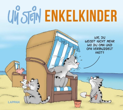 Buchcover und Innenansicht für das Buch: Uli Stein: Plötzlich Familie!: Enkelkinder!