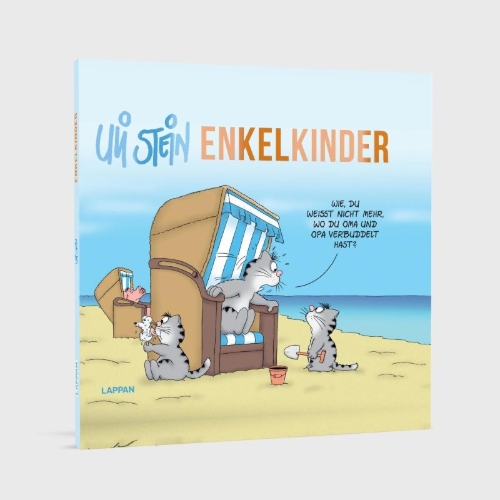 Buchcover und Innenansicht für das Buch: Uli Stein: Plötzlich Familie!: Enkelkinder!