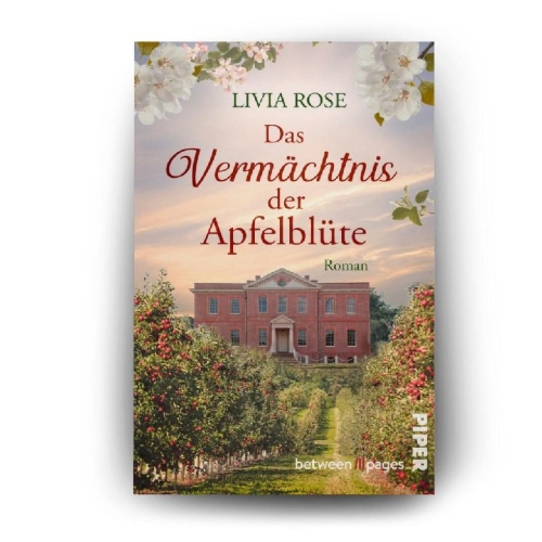 Buchcover und Innenansicht für das Buch: Das Vermächtnis der Apfelblüte