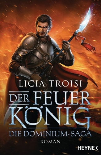 Buchcover und Innenansicht für das Buch: Il fuoco di Acrab - La Saga del Dominio 2