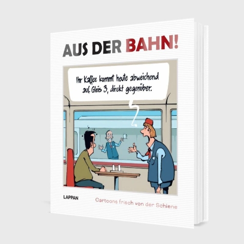 Buchcover und Innenansicht für das Buch: Aus der Bahn!