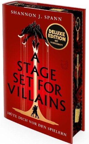 Buchcover und Innenansicht für das Buch: A Stage set For Villains