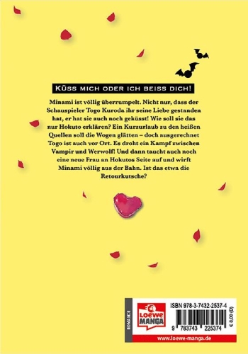 Buchcover und Innenansicht für das Buch: Vampire-sama ga Akiramenai!