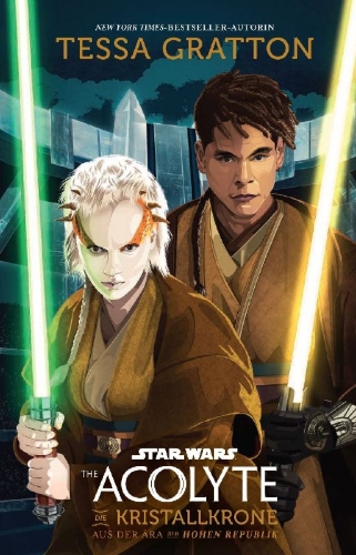 Buchcover und Innenansicht für das Buch: Star Wars: The Acolyte - The Crystal Crown
