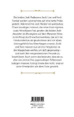 Buchcover und Innenansicht für das Buch: Star Wars: The Acolyte - The Crystal Crown