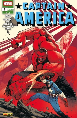 Buchcover und Innenansicht für das Buch: Captain America (2025) #7-#9
