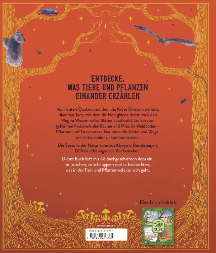 Buchcover und Innenansicht für das Buch: Wild Languages of Mother Nature