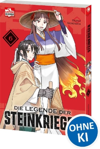 Buchcover und Innenansicht für das Buch: Die Legende der Steinkrieger 06