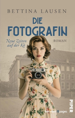 Buchcover und Innenansicht für das Buch: Neue Zeiten auf der Kö - Die Fotografin
