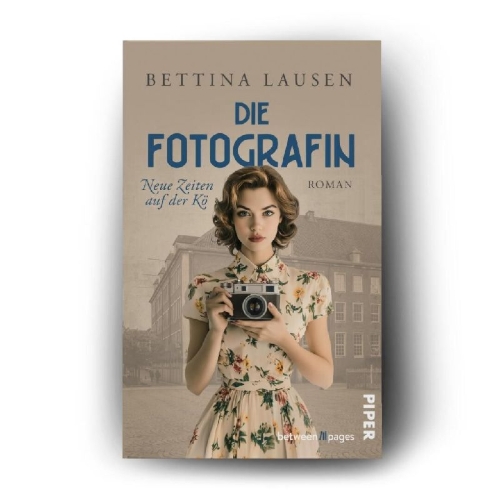 Buchcover und Innenansicht für das Buch: Neue Zeiten auf der Kö - Die Fotografin