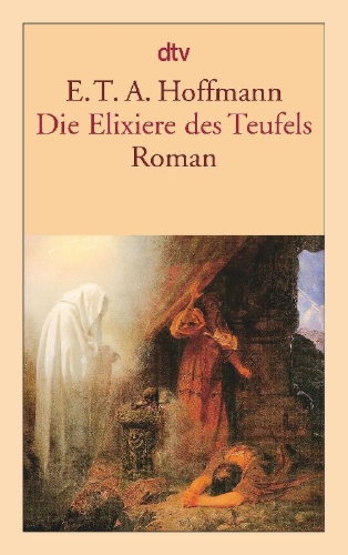 Buchcover und Innenansicht für das Buch: Die Elixiere des Teufels