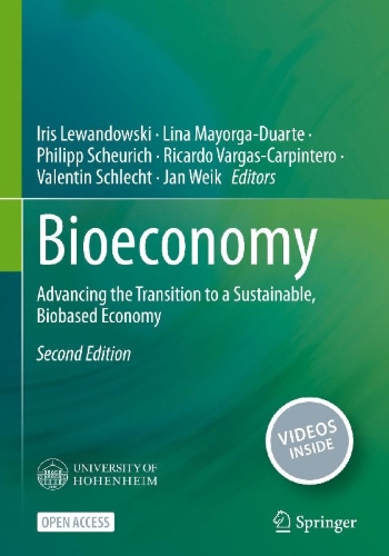 Buchcover und Innenansicht für das Buch: Bioeconomy