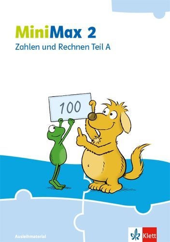 Buchcover und Innenansicht für das Buch: MiniMax 2. Themenheft Zahlen und Rechnen A - Ausleihmaterial Klasse 2