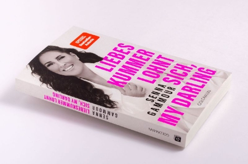 Buchcover und Innenansicht für das Buch: Liebeskummer lohnt sich, my darling
