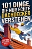 Buchcover und Innenansicht für das Buch: 101 Dinge, die nur echte Dachdecker verstehen
