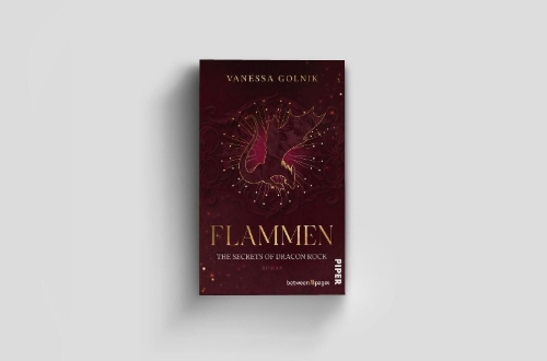Buchcover und Innenansicht für das Buch: Flammen - The Secrets of Dracon Rock