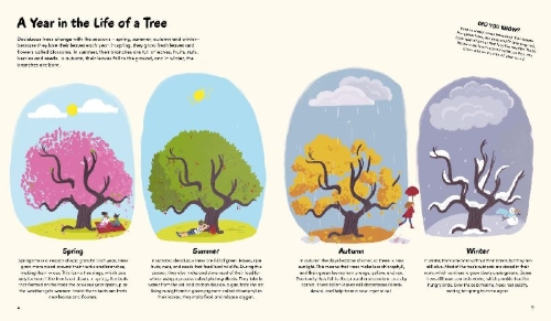 Buchcover und Innenansicht für das Buch: The Little Book of Trees