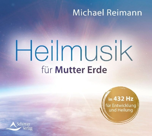 Buchcover und Innenansicht für das Buch: Heilmusik für Mutter Erde