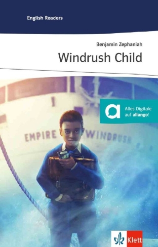 Buchcover und Innenansicht für das Buch: Windrush Child