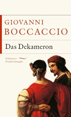 Buchcover und Innenansicht für das Buch: Das Dekameron