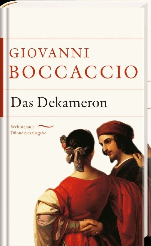 Buchcover und Innenansicht für das Buch: Das Dekameron