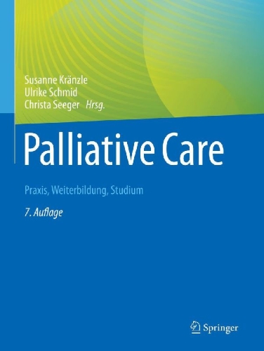 Buchcover und Innenansicht für das Buch: Palliative Care