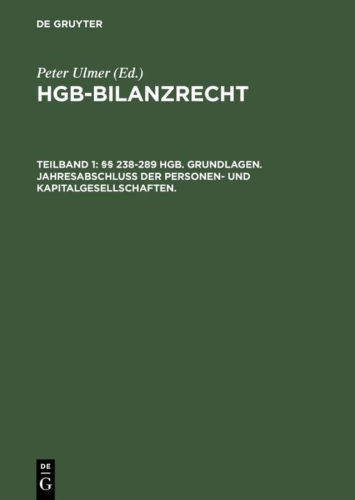 Buchcover und Innenansicht für das Buch: HGB-Bilanzrecht