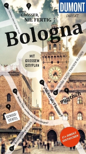 Buchcover und Innenansicht für das Buch: DUMONT direkt Reiseführer Bologna