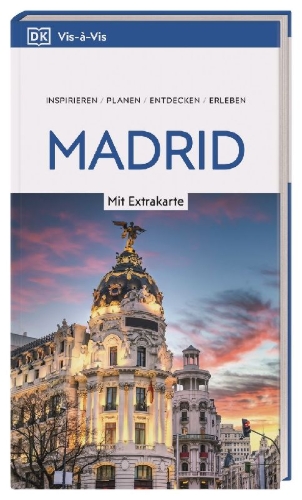 Buchcover und Innenansicht für das Buch: Vis-à-Vis Reiseführer Madrid