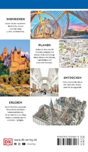 Buchcover und Innenansicht für das Buch: Vis-à-Vis Reiseführer Madrid