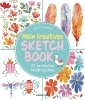 Buchcover und Innenansicht für das Buch: Mein kreatives Sketchbook -  25 einfache Malprojekte