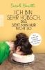 Buchcover und Innenansicht für das Buch: Ich bin sehr hübsch, das sieht man nur nicht so