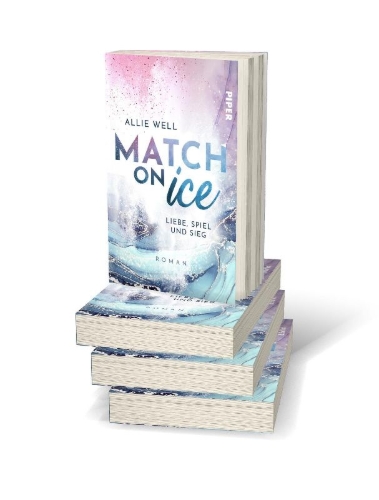 Buchcover und Innenansicht für das Buch: Match on Ice