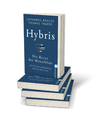 Buchcover und Innenansicht für das Buch: Hybris