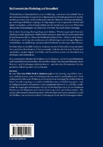 Buchcover und Innenansicht für das Buch: Multisensorisches Marketing und Gesundheit