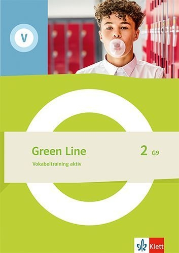 Buchcover und Innenansicht für das Buch: Green Line 2. Ausgabe Baden-Württemberg. Vokabeltraining aktiv. Arbeitsheft mit Lösungen Klasse 6