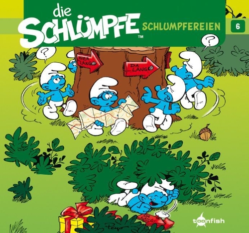 Buchcover und Innenansicht für das Buch: Schtroumpferies