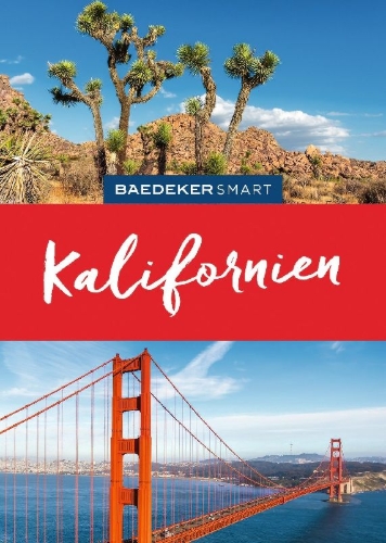 Buchcover und Innenansicht für das Buch: Baedeker SMART Reiseführer Kalifornien