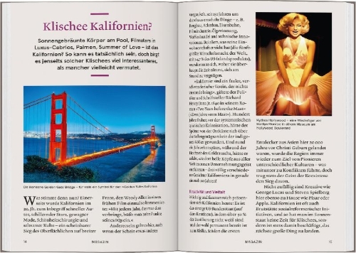 Buchcover und Innenansicht für das Buch: Baedeker SMART Reiseführer Kalifornien