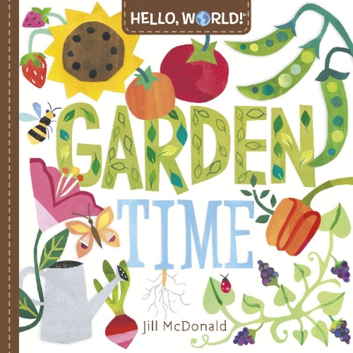 Buchcover und Innenansicht für das Buch: Hello, World! Garden Time