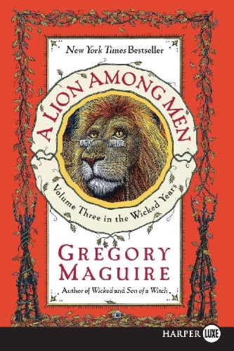 Buchcover und Innenansicht für das Buch: Lion Among Men LP, A