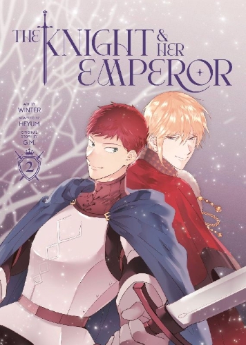 Buchcover und Innenansicht für das Buch: The Knight and Her Emperor, Volume 2