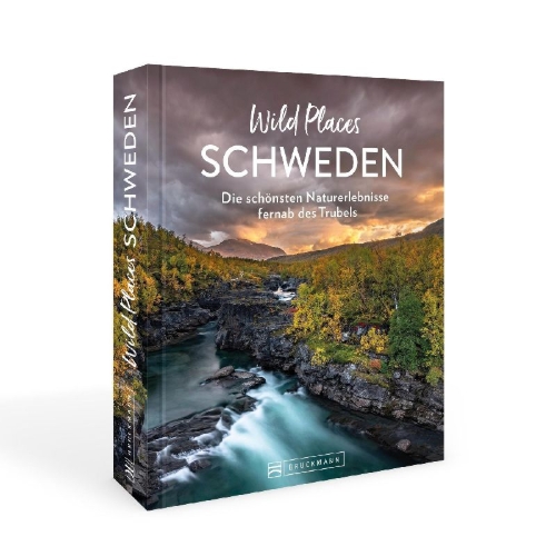 Buchcover und Innenansicht für das Buch: Wild Places Schweden