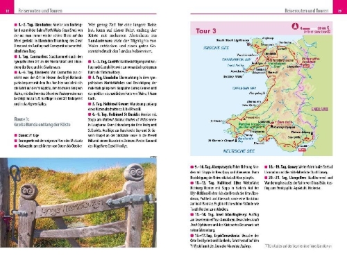 Buchcover und Innenansicht für das Buch: Reise Know-How Reiseführer Wales
