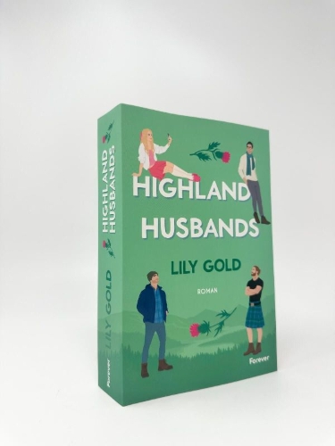 Buchcover und Innenansicht für das Buch: Highland Hideaway