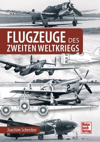 Buchcover und Innenansicht für das Buch: Flugzeuge des Zweiten Weltkriegs